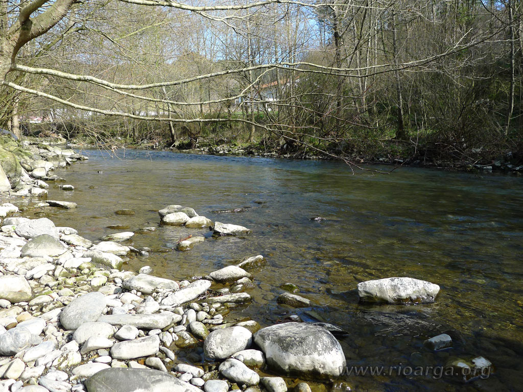 Río Araxes en el tramo 7