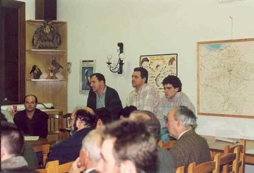 Asamblea general Río Arga año 1.995.