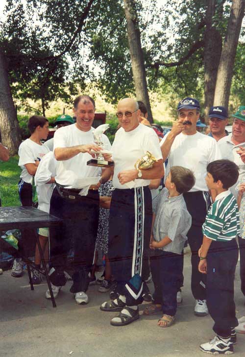 Fiesta del Río Arga 1.997, Entrega de trofeos.