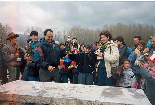 Santa Cruz de Campezo Año 1.994, Entrega de trofeos 